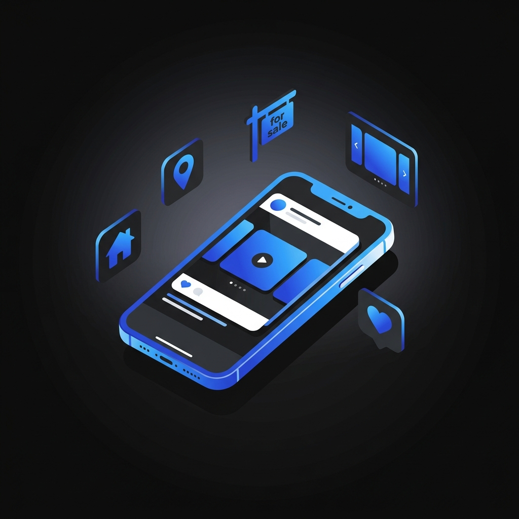 Reels For Realtors content engine illustration